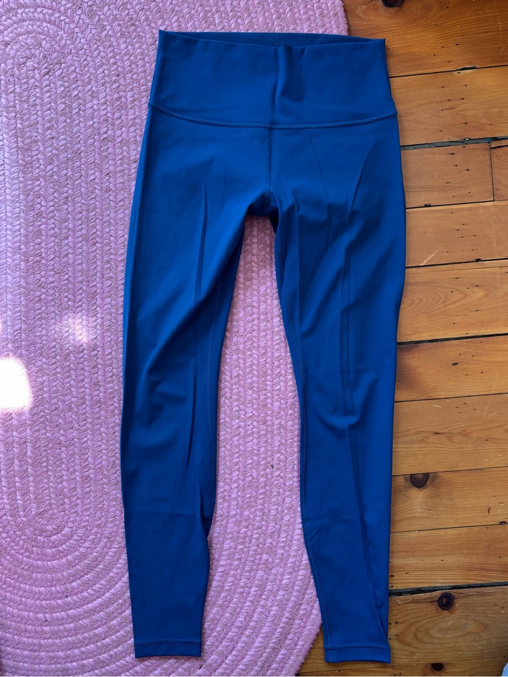 Lululemon Wunder Under blue leggings 28’